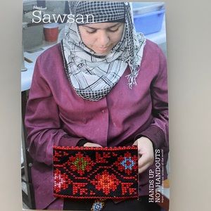 Hand-embroidered bracelet